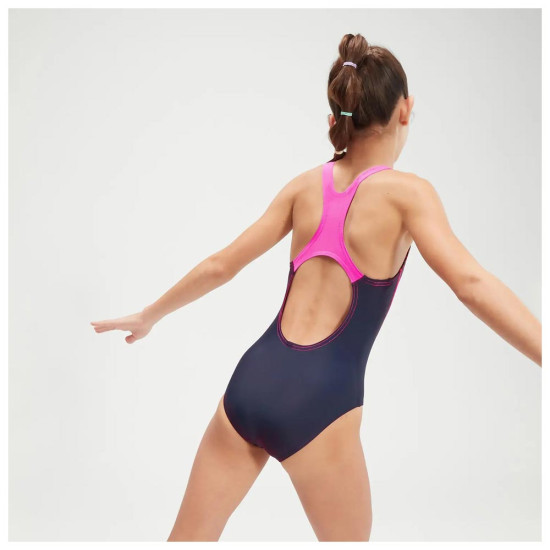 Speedo Παιδικό ολόσωμο μαγιό Girls Medley Logo Medalist